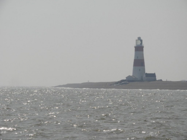 We waited outside here for a little bit for Joe to catch us up before rounding the bend and heading down into Felistowe, buoy hopping to avoid the shallows